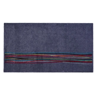 Sdim Πατάκι Κουζίνας με Αντιολισθητικό Υπόστρωμα Universal 314 Lucky Lines Grey 67x120εκ.