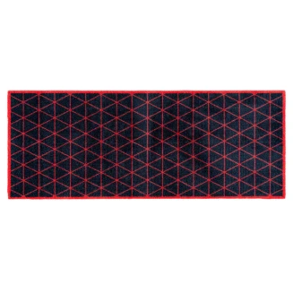 Πατάκι Κουζίνας με Αντιολισθητικό Υπόστρωμα Universal 029 Red Triangles 67x150εκ Sdim