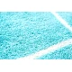 Sdim Βαμβακερό/Microfiber Αντιολισθητικό Πατάκι Μπάνιου Space 001 Petrol 45x85εκ.