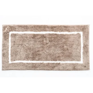 Βαμβακερό/Microfiber Αντιολισθητικό Πατάκι Μπάνιου Space 005 Moka 45x85εκ Sdim