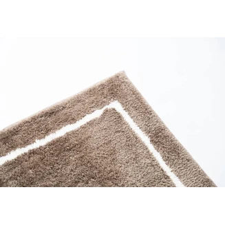 Βαμβακερό/Microfiber Αντιολισθητικό Πατάκι Μπάνιου Space 005 Moka 45x85εκ Sdim