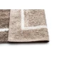 Sdim Βαμβακερό/Microfiber Αντιολισθητικό Πατάκι Μπάνιου Space 005 Moka 45x85εκ.