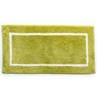 Βαμβακερό/Microfiber Αντιολισθητικό Πατάκι Μπάνιου Space 006 Lime Green 45x85εκ Sdim