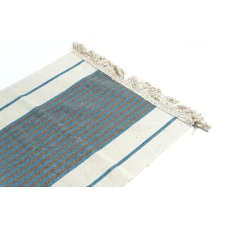 Βαμβακερό Πατάκι Κουζίνας Energy 002 Γκρί/Μπέζ 50x135εκ Sdim