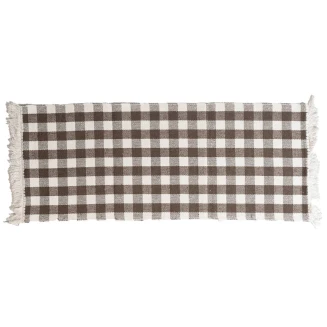 Βαμβακερό Πατάκι Κουζίνας Matrix 004 Καφέ 50x135εκ Sdim