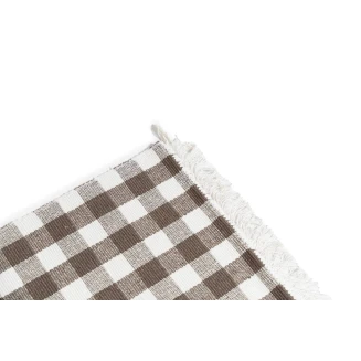 Βαμβακερό Πατάκι Κουζίνας Matrix 004 Καφέ 50x135εκ Sdim