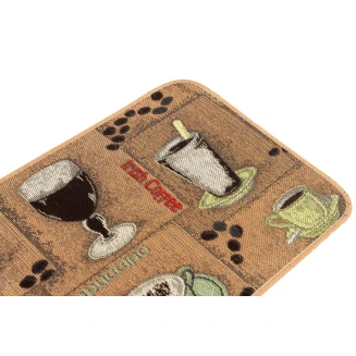 Πατάκι Κουζίνας με Αντιολισθητικό Υπόστρωμα Collage 6505 Καφέ 50x150εκ Sdim