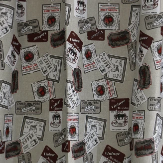 Κουρτίνα Με Τρέσα 145x270 Maison Blanche Λονέτα Vintage