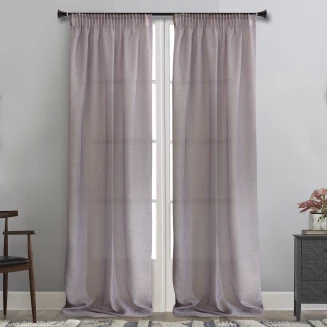 Κουρτίνα Με Τρέσα 145x290 Maison Blanche 29818 Λιλά