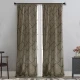 Κουρτίνα Με Τρέσα 145x280 Maison Blanche 909325/193 Γάζα Κέντημα Καφέ