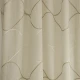 Κουρτίνα Με Τρέσα 145x280 Maison Blanche 909325/591 Γάζα Κέντημα Μπέζ