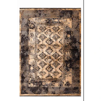 Σετ Πατάκια 3 Τεμ. Tzikas carpets Karma 00156-975 Μπεζ-Καφε-Γκρι-Χρυσο