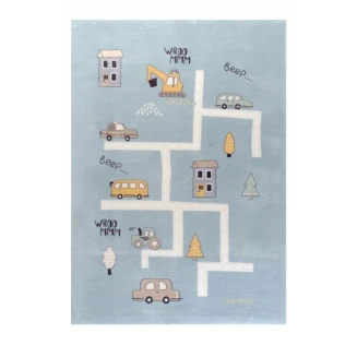 Χαλί 140x200 Tzikas carpets Cocooning 00342-030 Μπλέ