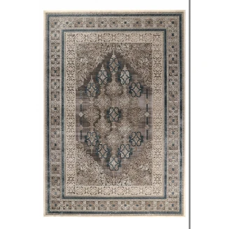 Χαλί 133x190 Tzikas carpets Elite 16968-953 Γκρι-Μπλε