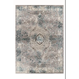 Χαλί 200x290 Tzikas carpets Vintage 23340-953 Γκρι-Μπλε