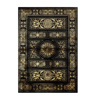 Χαλί 160x230 Tzikas carpets Craft 23623-975 Μπεζ-Καφε-Γκρι-Χρυσο