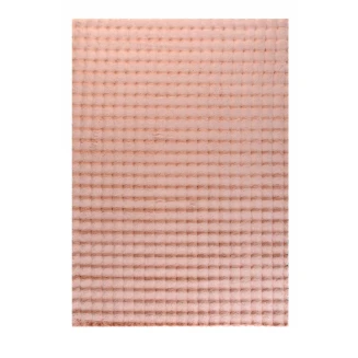Πατάκι 080x150 Tzikas carpets Fuzzy 26164-055 Ρόζ