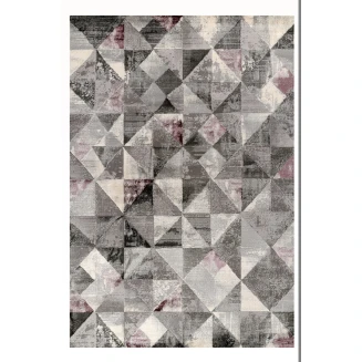 Χαλί 160x230 Tzikas carpets Elements 31595-950 Γκρι-Μωβ