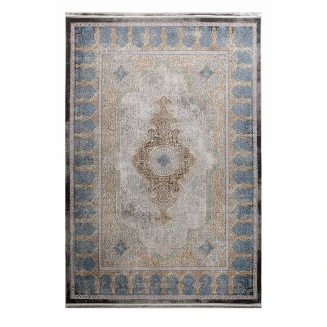 Χαλί 160x230 Tzikas carpets Quares 31777-095 Γκρι