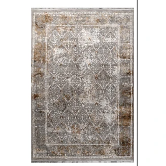 Χαλί 160x230 Tzikas carpets Quares 33963-070 Μπεζ