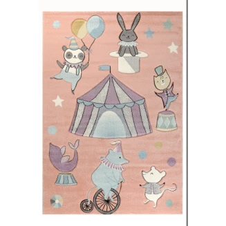 Χαλί 133x190 Tzikas carpets Diamond 34172-055 Ροζ