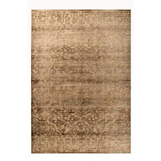 Χαλί Καλοκαιρινό 133x190 Tzikas carpets Harmony 37207-770 Μπεζ-Καφε