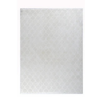 Πατάκι 067x150 Tzikas carpets Sing 37404-060 Λευκο- Κρεμ