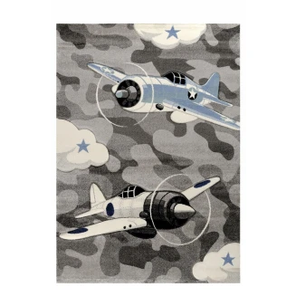 Χαλί 133x190 Tzikas carpets Diamond 40113-097 Γκρι Ανοιχτο