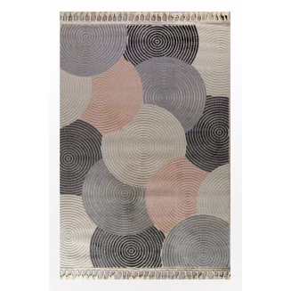 Χαλί Καλοκαιρινό 160x230 Tzikas carpets Tenerife 54180-256 Ροζ