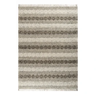 Πατάκι 080x150 Tzikas carpets Nomad 55155-060 Λευκο- Κρεμ