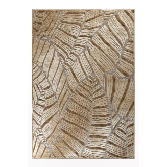 Χαλί Καλοκαιρινό 133x190 Tzikas carpets Boheme 61098-770 Μπεζ-Καφε