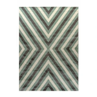 Χαλί 133x190 Tzikas carpets Fantastic 63860-040 Πρασινο- Μεντα