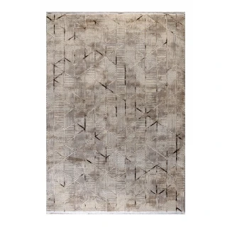 Σετ Κρεβατοκάμαρας 3 Τεμ. Tzikas carpets Lorin 65463-195 Γκρι- Μπεζ