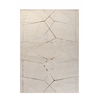Χαλί 200x290 Tzikas carpets Creation 67692-261 Λευκό-Κρέμ