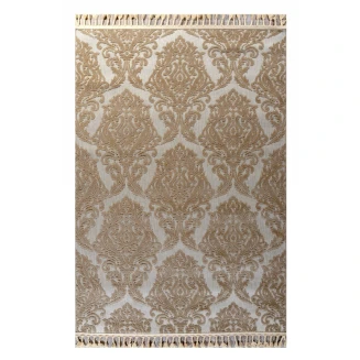 Χαλί 133x190 Tzikas carpets Tenerife 68339-Μαυρο-Χρυσο