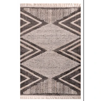 Σετ Πατάκια 3 Τεμ. Tzikas carpets Dolce 80273-195 Γκρι- Μπεζ