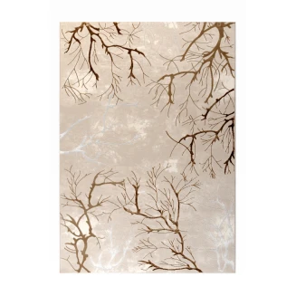 Χαλί 133x190 Tzikas carpets Creation 74136-260 Μπεζ-Χρυσό