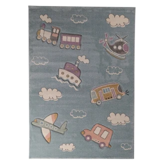 Χαλί 160 x 230 Tzikas carpets Diamond 76895 Μπλέ