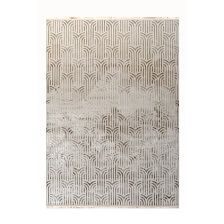 Χαλί Καλοκαιρινό 133x190 Tzikas carpets Eclipse 11147 Μπέζ-Καφέ