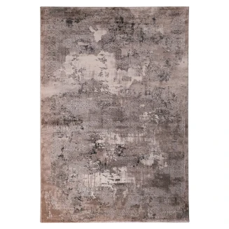 Χαλί 200x290 Tzikas carpets Elements 76204-995 Μαυρό-Ασημί