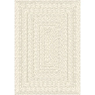 Χαλί 140x200 Tzikas carpets Kenzzi 5001-Κρεμ-Λευκο