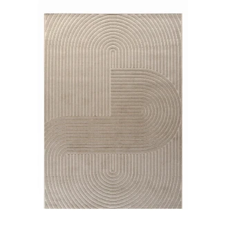 Χαλί Καλοκαιρινό 160x230 Tzikas carpets Mira 69678 Μπέζ