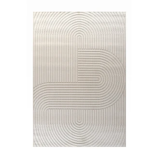 Χαλί 200x290 Tzikas carpets Mira 69678-060 Λευκό-Κρέμ
