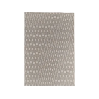 Χαλί Καλοκαιρινό 133x190 Tzikas carpets Otto 77557 Μπεζ-Καφε