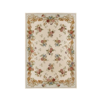 Χαλί Καλοκαιρινό Φ 150 cm Tzikas carpets Siwa 228 Μπεζ