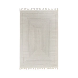 Χαλί Καλοκαιρινό 133x190 Tzikas carpets Tenerife 76695 Μπεζ-Χρυσο