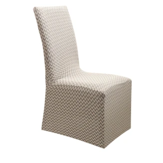 Κάλυμμα Καρέκλας Viopros Μακρύ Diamond 2 Μπεζ