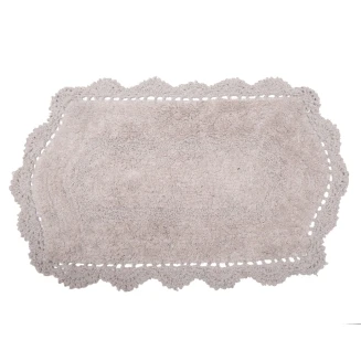 Ταπέτο Μπάνιου 45x75 Viopros Τάνια Εκρού