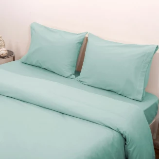 Viopros Σετ Σεντόνια King Size 270x275 3100 Φανέλλα Μέντα