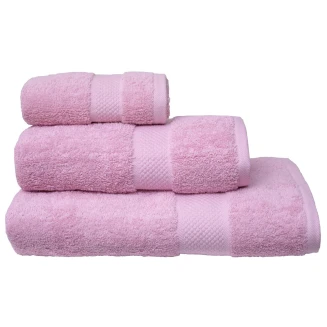 Viopros Πετσέτα Χεριών 30x50 Luxor Ροζ